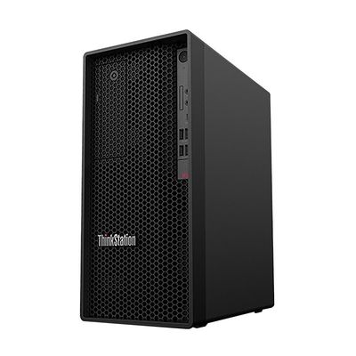 레노보 힌크스테이션 P360 타워 워크스테이션 컴퓨터 17L 타워 케이스 2x 디스플레이 아웃