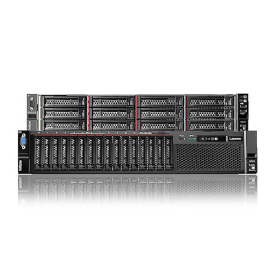 Xeon Bronze 4208 프로세서 스톡 레노보 힌크시스템 Sr588 랙 서버