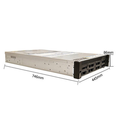 Xeon Bronze 4208 프로세서 스톡 레노보 힌크시스템 Sr588 랙 서버