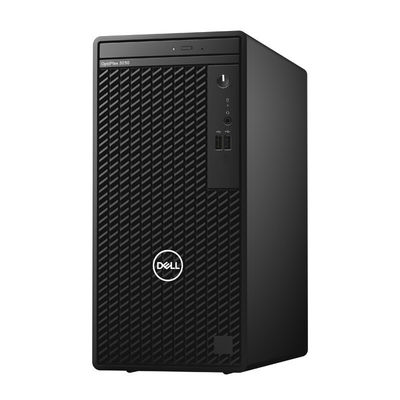 22인치 화면 크기 Dell OptiPlex 3090mt I3-10105 프로세서 타워 작은 데스크톱 개인 폼