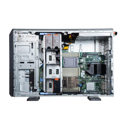 델 T550 서버 타워 16 DDR4 LRDIMM 슬롯과 인텔 Xeon 실버 4310 H755 DVDRW