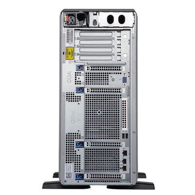 델 T550 서버 타워 16 DDR4 LRDIMM 슬롯과 인텔 Xeon 실버 4310 H755 DVDRW