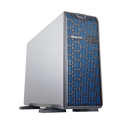 델 T550 서버 타워 16 DDR4 LRDIMM 슬롯과 인텔 Xeon 실버 4310 H755 DVDRW