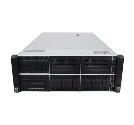 4U 랙 서버 HP DL580 Gen9 5 2.5 인치 디스크 위치와 1200W 듀얼 전원