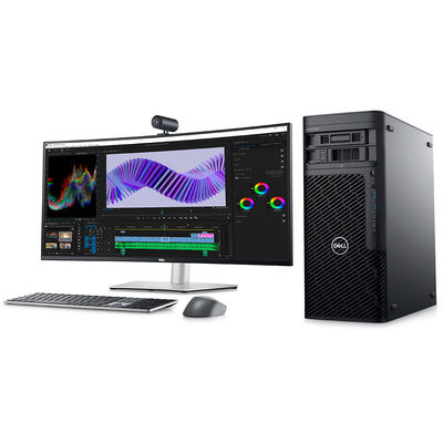 델 정밀 7865 AMD 5945WX 8G 512G 2T T400-4G GPU 컴퓨터용 워크스테이션 1350W
