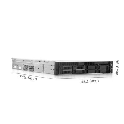 델 파워디지 R740 서버 베어본 8 빈 백프레인과 듀얼 포트 기가비트 네트워크