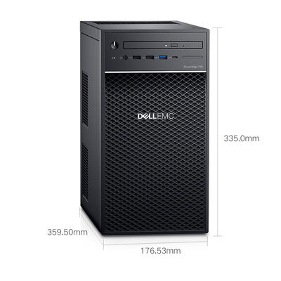 델 파워 엣지 T40 단일 채널 타워 케이블 서버 Xeon G6400 8G 1T SATA DVDRW