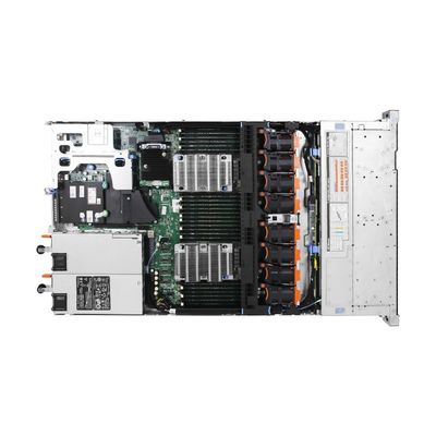 델 스톡 파워지 R640 서버 랙 베어본 8 백플레인 빈 기계 1U 데이터 저장소 R640 랙 델 서버