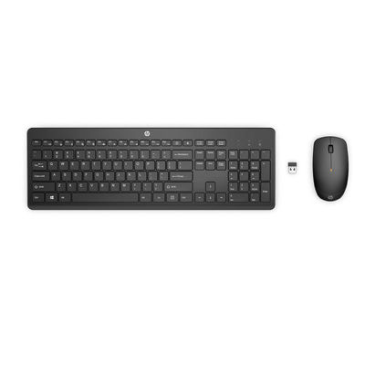 HP 235 컴퓨터 액세서리 무선 키보드 및 마우스 컴보 2.4Ghz 운영 방식