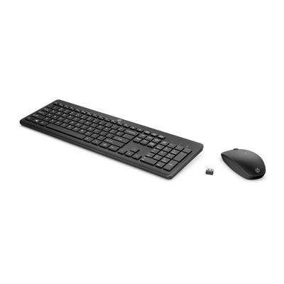 HP 235 컴퓨터 액세서리 무선 키보드 및 마우스 컴보 2.4Ghz 운영 방식