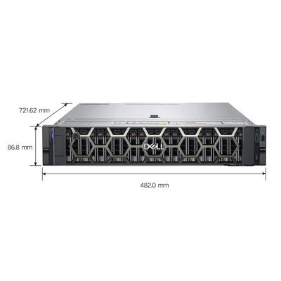 델 EMC 파워엣지 R750 2U 랙 서버 인텔 Xeon 실버 4310 프로세서와 8GB RAM