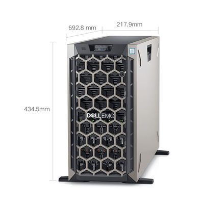 Dell EMC PowerEdge T640 타워 서버와 인텔 엑소 CPU 및 8 베이 NAS 케이스