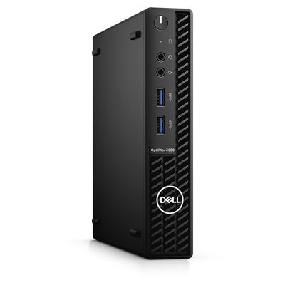 델 옵티플렉스 3080 마이크로 데스크톱 MFF i3-10100T 16GB 512GB SSD 와이파이 BT Win10 컴퓨터 3080