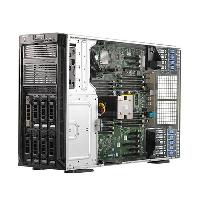 Dell EMC PowerEdge T640 타워 서버와 인텔 엑소 CPU 및 8 베이 NAS 케이스