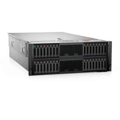 델 파워엣지 R960 랙 서버 인텔 엑손 골드 4U 8x 3.5&quot; SAS/SATA 160TB 스토리지 6 팬