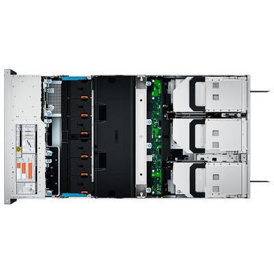 델 파워엣지 R960 랙 서버 인텔 엑손 골드 4U 8x 3.5&quot; SAS/SATA 160TB 스토리지 6 팬