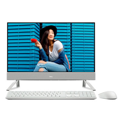델 IN5410 i5-1235U 8G 256G 23.8인치 전면 안티 블루 라이트 SSD가 있는 화이트 스타일