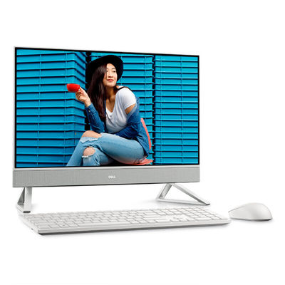 델 IN5410 i5-1235U 8G 256G 23.8인치 전면 안티 블루 라이트 SSD가 있는 화이트 스타일