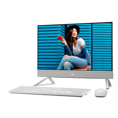 델 IN5410 i5-1235U 8G 256G 23.8인치 전면 안티 블루 라이트 SSD가 있는 화이트 스타일