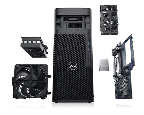 윈도우 11 프로 AMD 라이젠 5945WX 8G 512G 2T T400-4G GPU 1350W 델 워크스테이션 데스크톱 PC