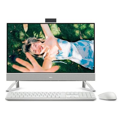 델 인스피론 IN5415 23.8&quot; AMD 라이젠 R3-5425U 8GB 256GB SSD 화이트 올인원 컴퓨터