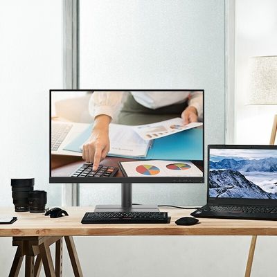 고화질 Lenovo ThinkCentre L24e-30 23.8&quot; 모니터