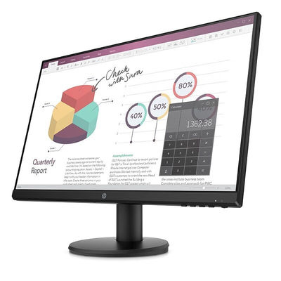 21산업용.45인치 휴대용 TV 디스플레이 HP V22V G5 FHD 모니터