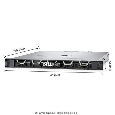 인텔 Xeon E-2324G 프로세서 R250/R350 엔트리 레벨 랙 단일 서버 8GB 메모리