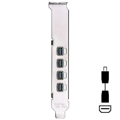 쿼드로 T400-2G/4G T600-4G T1000-4G/8G Gddr6 128비트 그래픽 카드