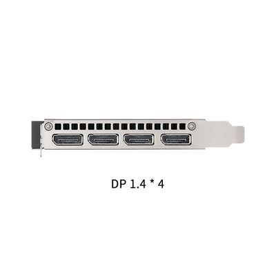 PC 서버용 NVIDIA RTX A4000 16GB GPU 그래픽 카드 PCIe 4.0 x16 4x 디스플레이포트 1.4a