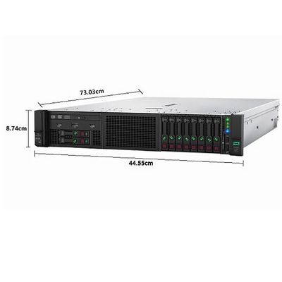 2U 랙 서버 DL380 GEN10 서버 브론즈 3204 32G 1.2T SAS 10K 800W 2.4GHz 프로세서