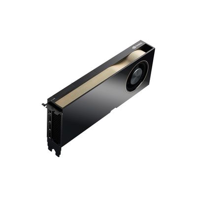 PC용 Nvidia RTX A6000 48GB GDDR6 비디오 카드의 전력을 풀고 2000MHz 메모리 클럭